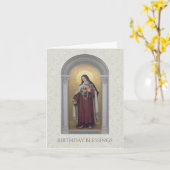 St. Therese of the Child Jesus Birthday Karte (Gelbe Blume)
