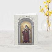 St. Therese of the Child Jesus Birthday Karte (Gelbe Blume)