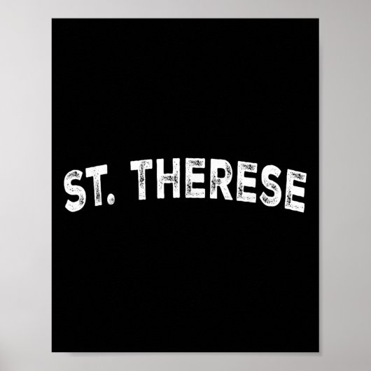 St. Therese  Poster (Vorne)