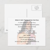 St. Therese Postkarte (Vorne/Hinten)