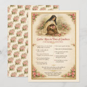 St. Therese Reflexions-Gebetsrosen (Vorne/Hinten)