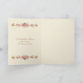 St. Therese Religious Catholic Carmelite Nun Card Karte (Innenseite)