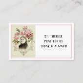 St. Therese Religious Prayer Visitenkarte (Vorderseite)