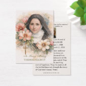 St. Therese Rosary Floral Funeral Prayer Memorial  (Schreibtisch)