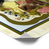 St. Therese Rose Kleine Blume Gedicht Gebet Poster (Ecke)