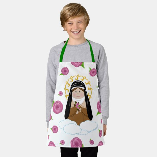 St. Therese Schürze (Getragen)