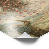 St. Therese Shower Roses from Heaven Fotodruck (Ecke)