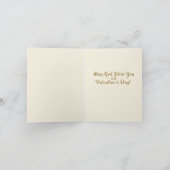 St. Therese Valentinstag individuell gestalten Feiertagskarte (Innenseite)