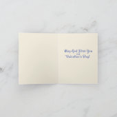 St. Therese Valentinstag individuell gestalten Feiertagskarte (Innenseite)