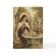 St Therese Vertraut auf die barmherzige Liebe Kath
