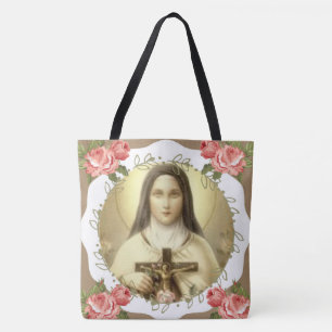 St. Therese vom Kind Jesus Kleine Blume Tasche