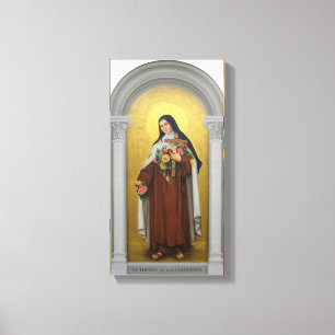 St. Therese von Kinderjesus katholischen Carmelite Leinwanddruck