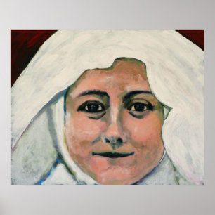 St. Thérèse von Lisieux Canvas Print Poster