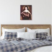 St Therese von Lisieux Devotional Image. Leinwanddruck (Insitu (Schlafzimmer))