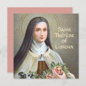 St. Therese von Lisieux die kleine Blume (BJE 01) (Vorne/Hinten)