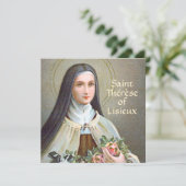 St. Therese von Lisieux die kleine Blume (BJE 01) (Stehend Vorderseite)