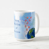 St. Therese von Lisieux die kleine Blume (BJE 01) Kaffeetasse (VorderseiteRechts)