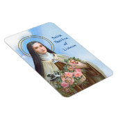 St. Therese von Lisieux die kleine Blume (BJE 01) Magnet (Rechte Seite)
