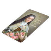 St. Therese von Lisieux die kleine Blume (BJE 01) Magnet (Linke Seite)