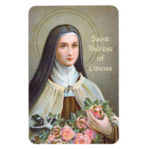 St. Therese von Lisieux die kleine Blume (BJE 01) Magnet