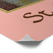 St. Therese von Lisieux die kleine Blume (BJE 01) Poster (Ecke)