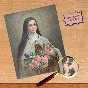 St. Thérèse von Lisieux die kleine Blume (BJE 01) Puzzle