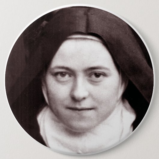 ST. THERESE VON LISIEUX, DIE KLEINE BLUME, BUTTON (Vorderseite)