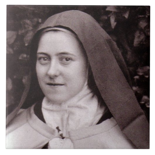 St. Therese von Lisieux Fliese (Vorderseite)