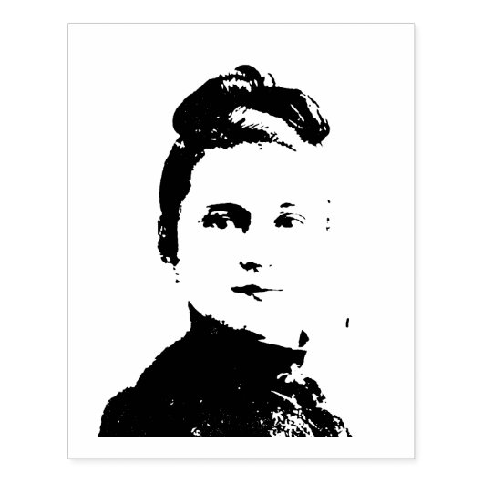 St. Therese von Lisieux Gummistempel (Prägung)