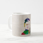 St. Therese von Lisieux Kaffeetasse (Vorderseite Links)