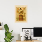 St. Thérèse von Lisieux Katholischer Priester in M Poster (Heimbüro)