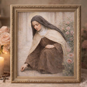 St. Therese von Lisieux "Kleine Weg" Fotodruck