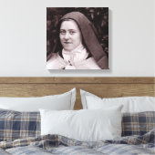 St. Therese von Lisieux Leinwanddruck (Insitu (Schlafzimmer))