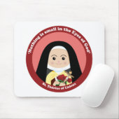 St. Thérèse von Lisieux Mousepad (Mit Mouse)