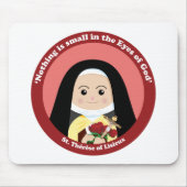 St. Thérèse von Lisieux Mousepad (Vorne)