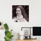 St. Therese von Lisieux Poster (Heimbüro)