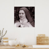 St. Therese von Lisieux Poster (Küche)