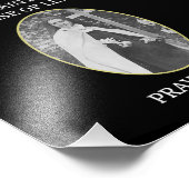 St. Therese von Lisieux T - Shirt Saint Little Blu Fotodruck (Ecke)