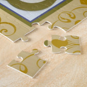 St. Therese wenig Blumen-Kruzifix-Rosen-Grenze Puzzle (Seite)