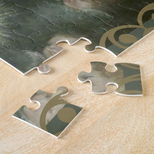 St. Therese wenige Blumen-Rosen-Engels-Engel Puzzle (Seite)