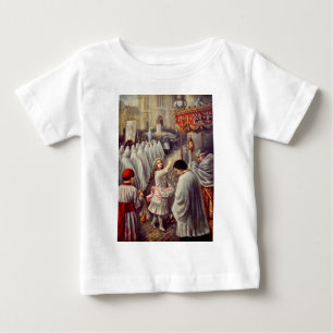 St. Therese wirft Rosen Corpus Domini Fine Art Baby T-shirt