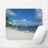 St Thomas 1 - Saphir-Strand, Mousepad (Mit Mouse)