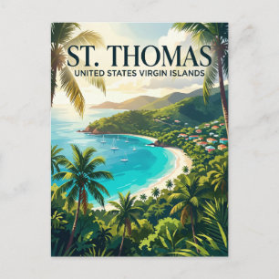 St. Thomas Amerikanische Jungferninseln Postkarte