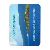 St. Thomas Anreise Stateroom Door Marker Magnet (Vertikal)