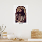 St. Thomas Aquinas By Carlo Crivelli Poster (Küche)