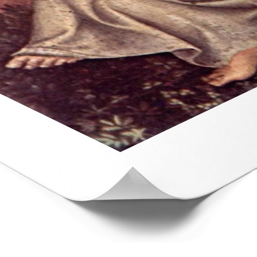 St. Thomas Aquinas By Gentile Da Fabriano Poster (Ecke)