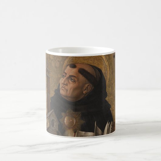 St. Thomas Aquinas Kaffeetasse (Mittel)