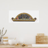 St. Thomas Aquinas Lehre (Öl auf Tafel) Poster (Küche)