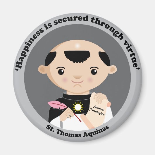 St. Thomas Aquinas Magnet (Vorne)
