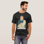 St Thomas Aquinas Patron St. der Studenten Catholi T-Shirt (Vorne ganz)